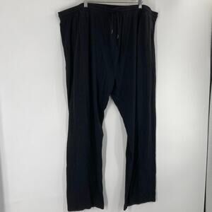 Tasc Performance Organic Bamboo Black Carrollton Black Pants Loungewear Men’s 4X